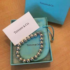 Tiffany and co. Gently used ball Bracelet.